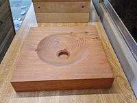 8x houten wasbakken - afbeelding 6 van  9