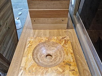 8x houten wasbakken - afbeelding 8 van  9