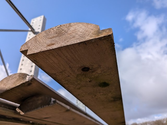 8x houtenplank/gevelbekleding - afbeelding 4 van  5