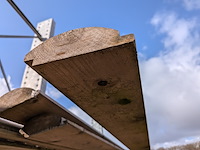 8x houtenplank/gevelbekleding - afbeelding 4 van  5