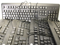 8x hp usb keyboard - afbeelding 4 van  9