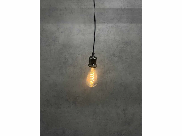 8x industriële fitting hanglamp - afbeelding 1 van  4