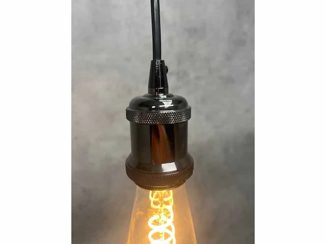 8x industriële fitting hanglamp - afbeelding 2 van  4