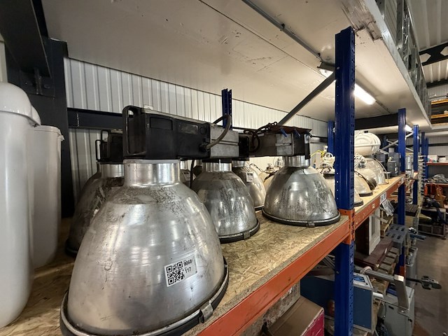 8x industriële tl-lampen, philips, hdk/400 - afbeelding 1 van  2