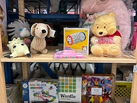 8x inhoud stellingvak w.o. speelgoed, gezelschapsspellen, hobbyartikelen w.o. tonies, kikkerland, ravensburger - afbeelding 22 van  24