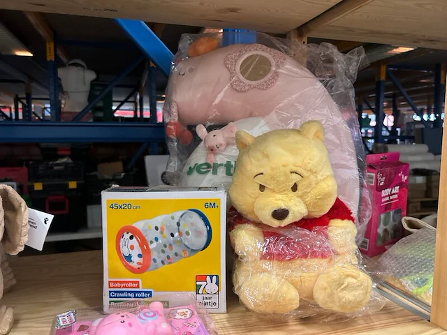 8x inhoud stellingvak w.o. speelgoed, gezelschapsspellen, hobbyartikelen w.o. tonies, kikkerland, ravensburger - afbeelding 23 van  24