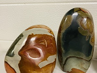 8x jaspis polychroom vrije vorm - afbeelding 2 van  8