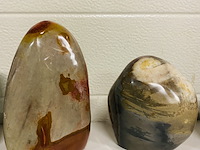 8x jaspis polychroom vrije vorm - afbeelding 4 van  8