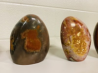 8x jaspis polychroom vrije vorm - afbeelding 6 van  8