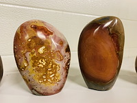 8x jaspis polychroom vrije vorm - afbeelding 7 van  8