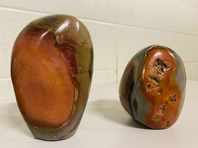 8x jaspis polychroom vrije vorm - afbeelding 8 van  8