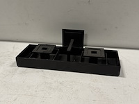 8x kaarsenstandaard dubbel, 6x enkel en 6x 4- delig, zwart - afbeelding 1 van  10