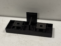 8x kaarsenstandaard dubbel, 6x enkel en 6x 4- delig, zwart - afbeelding 3 van  10