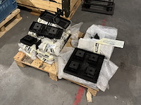 8x kaarsenstandaard dubbel, 6x enkel en 6x 4- delig, zwart - afbeelding 9 van  10