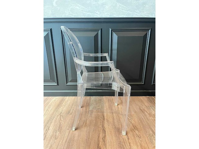 8x kartell louis ghost - design stoel - binnen/buiten - afbeelding 7 van  12