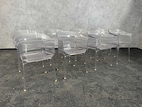 8x kartell papyrus - transparante design fauteuil - afbeelding 1 van  9