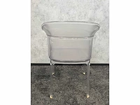 8x kartell papyrus - transparante design fauteuil - afbeelding 9 van  10