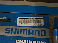 8x kettingblad, shimano - afbeelding 5 van  6