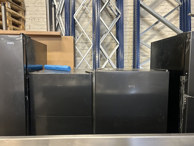 8x koel-vriescombinatie/koelkast/vriezer chiq - afbeelding 3 van  9
