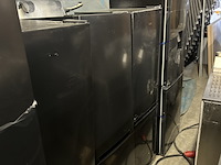 8x koel-vriescombinatie/koelkast/vriezer chiq - afbeelding 5 van  9