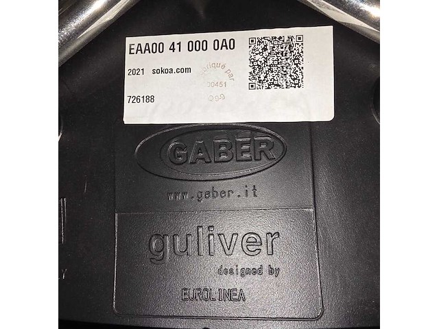8x kruk, gaber, guliver, zwart, 2021 - afbeelding 3 van  3