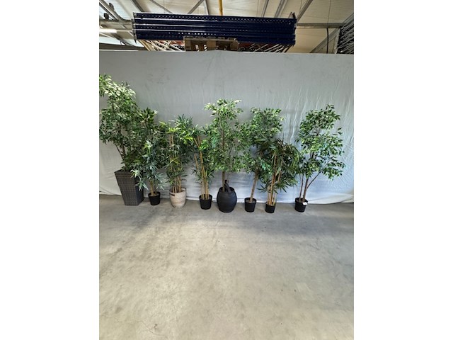 8x kunstplant - afbeelding 1 van  6