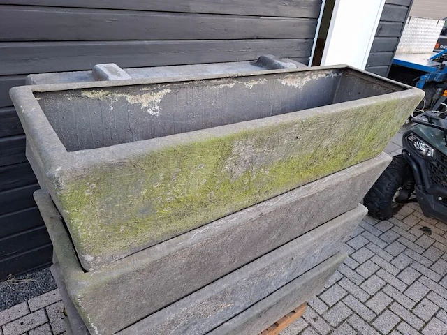8x kunststof bloembak - afbeelding 3 van  5
