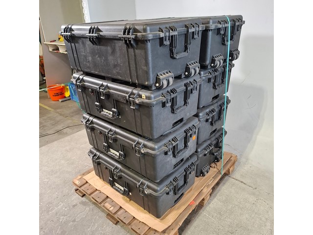 8x kunststof transportkoffer, libervit - afbeelding 3 van  9