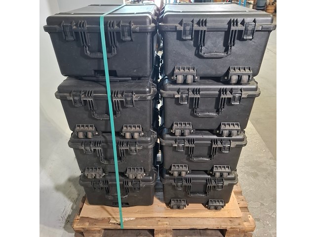 8x kunststof transportkoffer, libervit - afbeelding 9 van  9