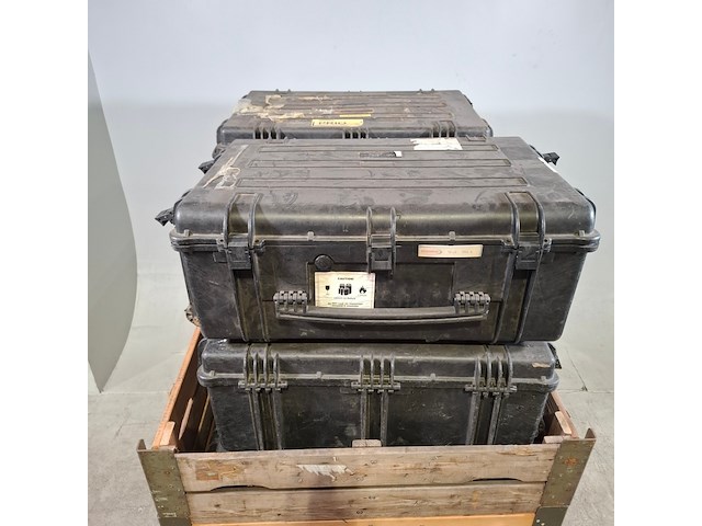 8x kunststof transportkoffer - afbeelding 2 van  8