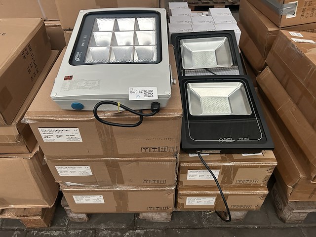 8x led flood light/bouwlamp ellipz lighting - afbeelding 1 van  9