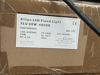 8x led flood light/bouwlamp ellipz lighting - afbeelding 9 van  9
