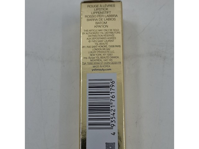 8x lippenstift, yves saint laurent, candy glaze - afbeelding 6 van  12