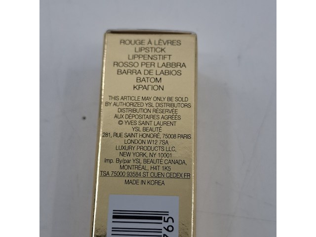 8x lippenstift, yves saint laurent, candy glaze - afbeelding 12 van  12
