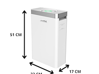 8x luchtreiniger wifi pro, cityline, pro (kj210f-142), wit, 2025 - afbeelding 7 van  11