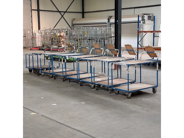 8x magazijnwagen - afbeelding 1 van  15