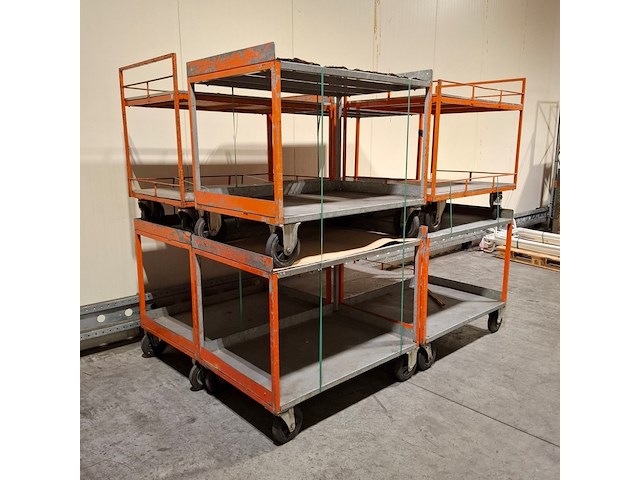 8x magazijnwagen - afbeelding 2 van  8