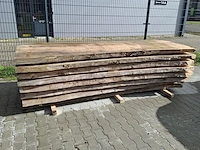 8x massieve boomstambladen, winddroog, 2025
