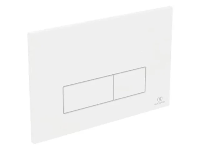 8x mechanische bedieningsplaat ideal standard, oleas m2 r0121ac, wit - afbeelding 1 van  7