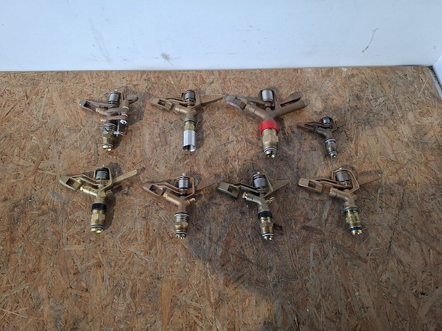 8x messing rondsproeier - afbeelding 1 van  17