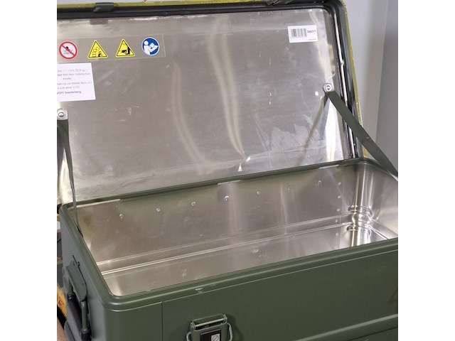 8x metalen koffer, zarges, k470 - afbeelding 3 van  5