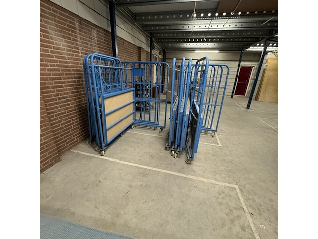 8x meubeltransport kar cordes, blauw - afbeelding 1 van  5