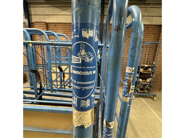 8x meubeltransport kar cordes, blauw - afbeelding 4 van  5