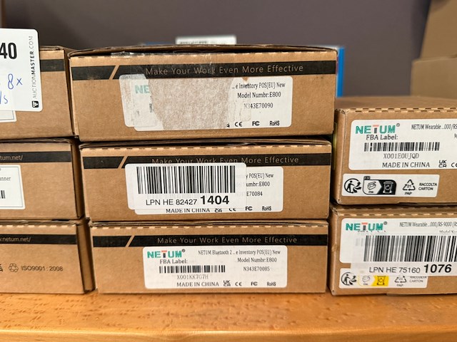 8x mini barcode scanner, netum - afbeelding 3 van  4
