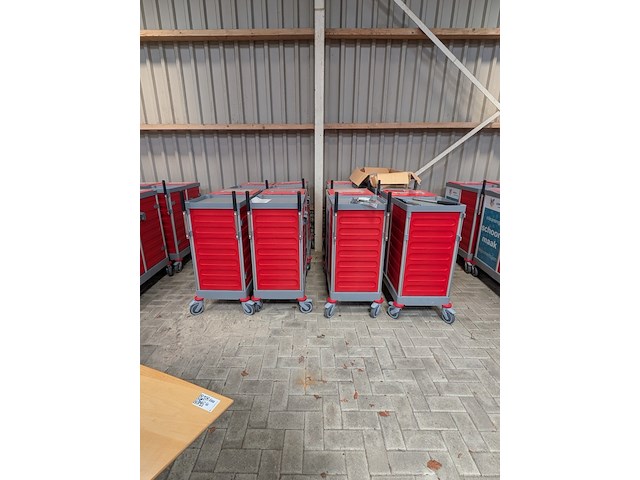 8x modulaire schoonmaakwagen - afbeelding 2 van  8