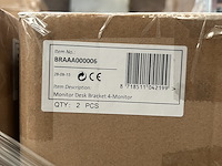 8x monitor bureausteun 4 monitoren 4x scherm 13"-27" sam creative, braaa000006 - afbeelding 3 van  3