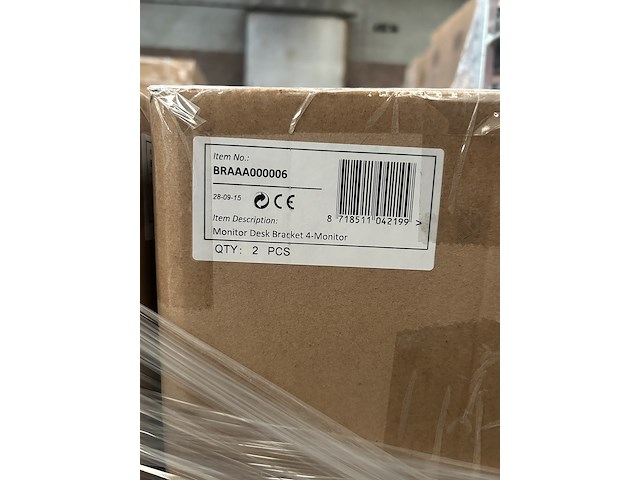 8x monitor bureausteun 4 monitoren 4x scherm 13"-27" sam creative, braaa000006 - afbeelding 3 van  3