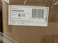 8x monitor bureausteun 4 monitoren 4x scherm 13"-27" sam creative, braaa000006 - afbeelding 3 van  3