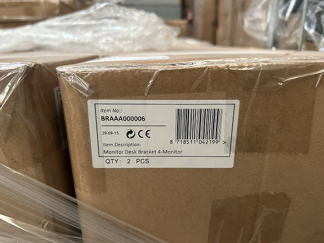 8x monitor bureausteun 4 monitoren 4x scherm 13"-27" sam creative, braaa000006 - afbeelding 3 van  3