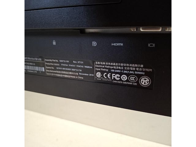 8x monitor hp, e243, 2019 - afbeelding 5 van  34